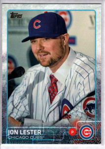 2015 Topps #406 Jon Lester NM Chicago Cubs 