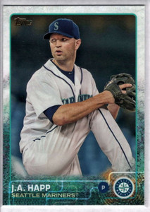 2015 Topps #414 J.A. Happ NM Seattle Mariners 