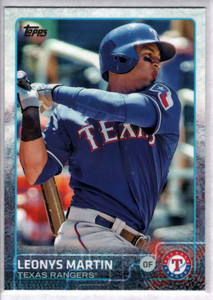 2015 Topps #417 Leonys Martin NM Texas Rangers 