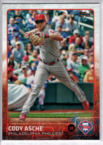2015 Topps #420 Cody Asche NM Philadelphia Phillies 