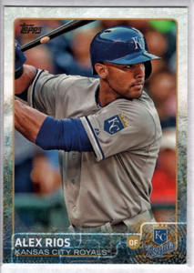 2015 Topps #432 Alex Rios NM Kansas City Royals 