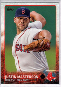 2015 Topps #433 Justin Masterson NM Boston Red Sox 