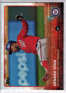 2015 Topps #440 Denard Span NM Washington Nationals 