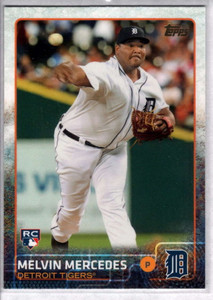 2015 Topps #484 Melvin Mercedes NM RC Rookie Detroit Tigers 