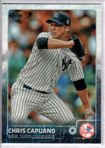 2015 Topps #534 Chris Capuano NM New York Yankees 