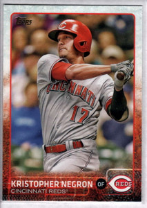 2015 Topps #547 Kristopher Negron NM Cincinnati Reds 