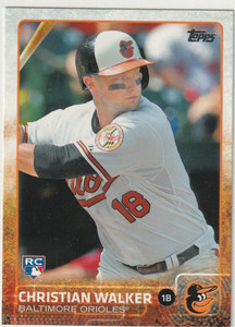 2015 Topps #549 Christian Walker NM RC Rookie Baltimore Orioles 
