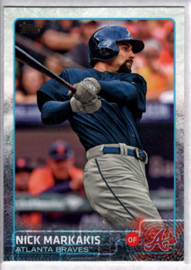 2015 Topps #557 Nick Markakis NM Atlanta Braves 