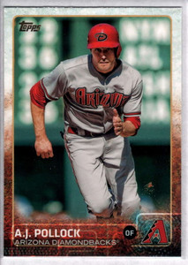 2015 Topps #572 A.J. Pollock NM Arizona Diamondbacks 