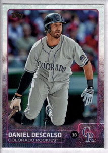 2015 Topps #587 Daniel Descalso NM Colorado Rockies 