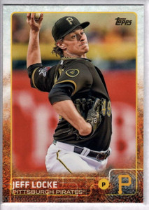 2015 Topps #589 Jeff Locke NM Pittsburgh Pirates 