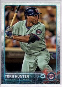 2015 Topps #590 Torii Hunter NM Minnesota Twins 