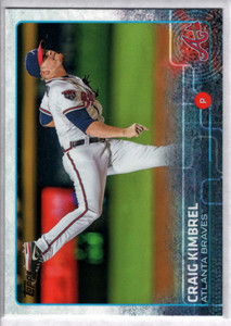 2015 Topps #595 Craig Kimbrel NM Atlanta Braves 
