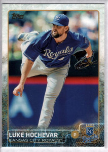 2015 Topps #609 Luke Hochevar NM Kansas City Royals 