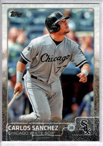 2015 Topps #615 Carlos Sanchez NM Chicago White Sox 