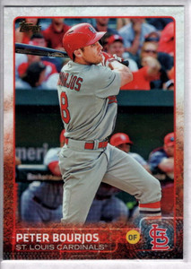 2015 Topps #628 Peter Bourjos NM St. Louis Cardinals 