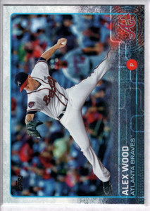 2015 Topps #642 Alex Wood NM Atlanta Braves 