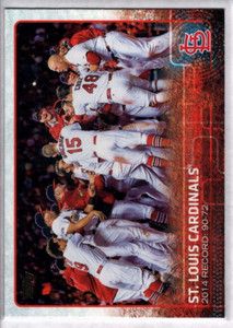 2015 Topps #648 St. Louis Cardinals NM St. Louis Cardinals 