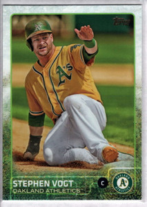 2015 Topps #652 Stephen Vogt NM Oakland Athletics 
