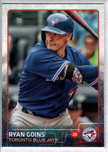 2015 Topps #677 Ryan Goins NM Toronto Blue Jays 