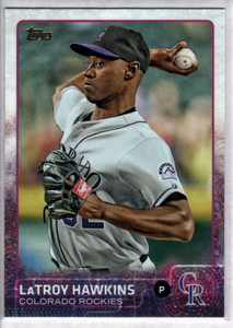 2015 Topps #683 LaTroy Hawkins NM Colorado Rockies 
