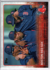 2015 Topps #696 Boston Red Sox NM Boston Red Sox 