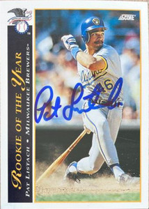 Pat Listach Autographed 1993 Score #485