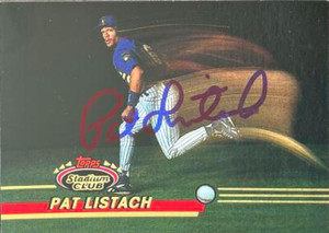 Pat Listach Autographed 1993 Stadium Club #432 