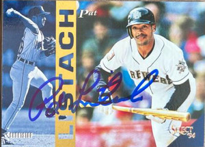Pat Listach Autographed 1994 Score Select #220