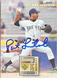 Pat Listach Autographed 1996 Donruss #80