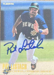 Pat Listach Autographed 1996 Fleer #150