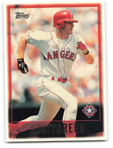 1997 Topps #12 Rusty Greer VG  Texas Rangers 