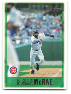 1997 Topps #74 Brian McRae VG  Chicago Cubs 