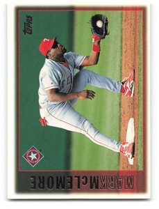 1997 Topps #139 Mark McLemore VG  Texas Rangers 