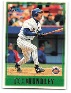 1997 Topps #145 Todd Hundley VG  New York Mets 