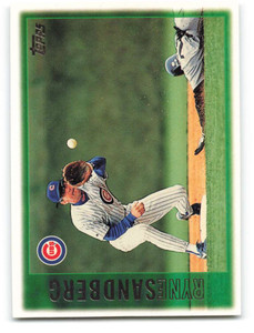 SOLD 60649 1997 Topps #167 Ryne Sandberg VG  Chicago Cubs 