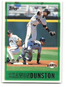 Shawon Dunston Signed 2001 Pacific Baseball Card - St Louis Cardinals