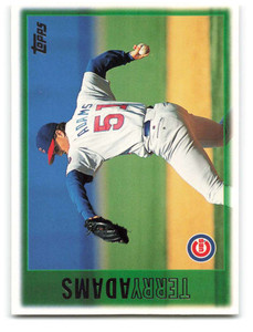 1997 Topps #191 Terry Adams VG  Chicago Cubs 