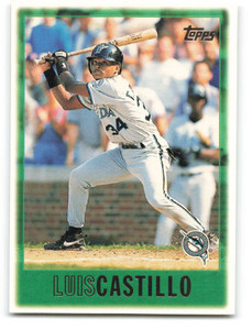 1997 Topps #267 Luis Castillo VG  Florida Marlins 