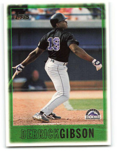 1997 Topps #290 Derrick Gibson VG  Colorado Rockies 