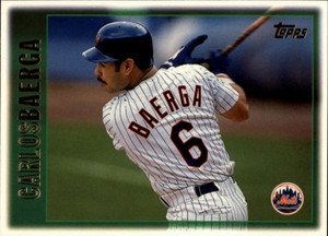 1997 Topps #381 Carlos Baerga VG  New York Mets 