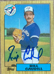 Bill Caudill Autographed 1987 Topps #733