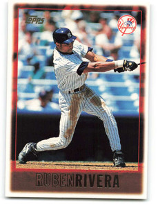 1997 Topps #403 Ruben Rivera VG New York Yankees 1997 Topps #403 Ruben Rivera VG New York Yankees