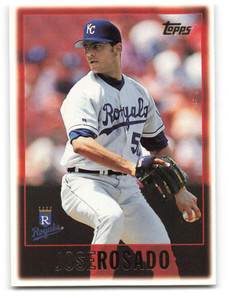 1997 Topps #409 Jose Rosado VG  Kansas City Royals 