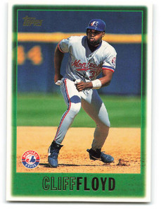 1997 Topps #444 Cliff Floyd VG  Montreal Expos 