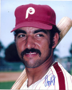 Ozzie Virgil Jr. Autographed Phillies 8 x 10 Photo 3