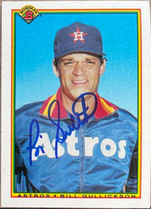 Bill Gullickson Autographed 1990 Bowman #65