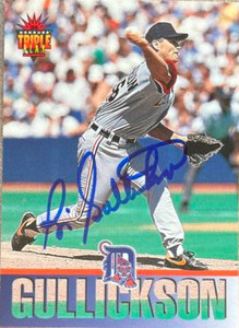 Bill Gullickson Autographed 1994 Triple Play #245