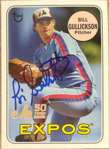 Bill Gullickson Autographed 2019 Topps Archives - 50th Anniversary of the Montral Expos #MTL-BG Bill Gullickson Autographed 2019 Topps Archives - 50th Anniversary of the Montral Expos #MTL-BG
