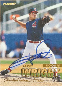 Jaret Wright Autographed 1997 Fleer #756